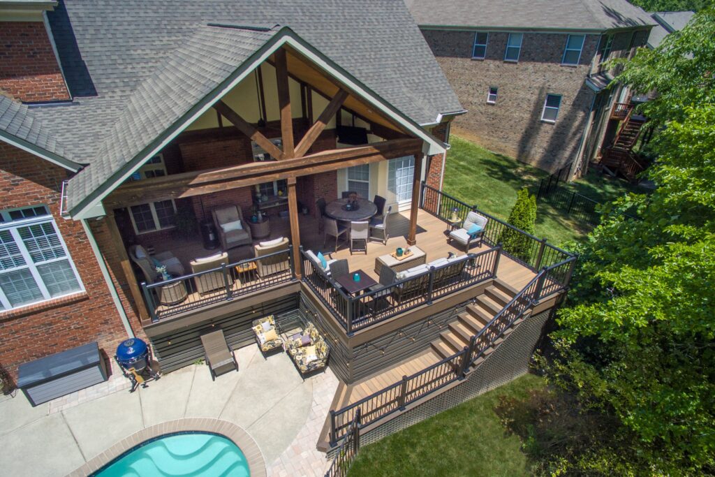 patio cover from Carolina Decks