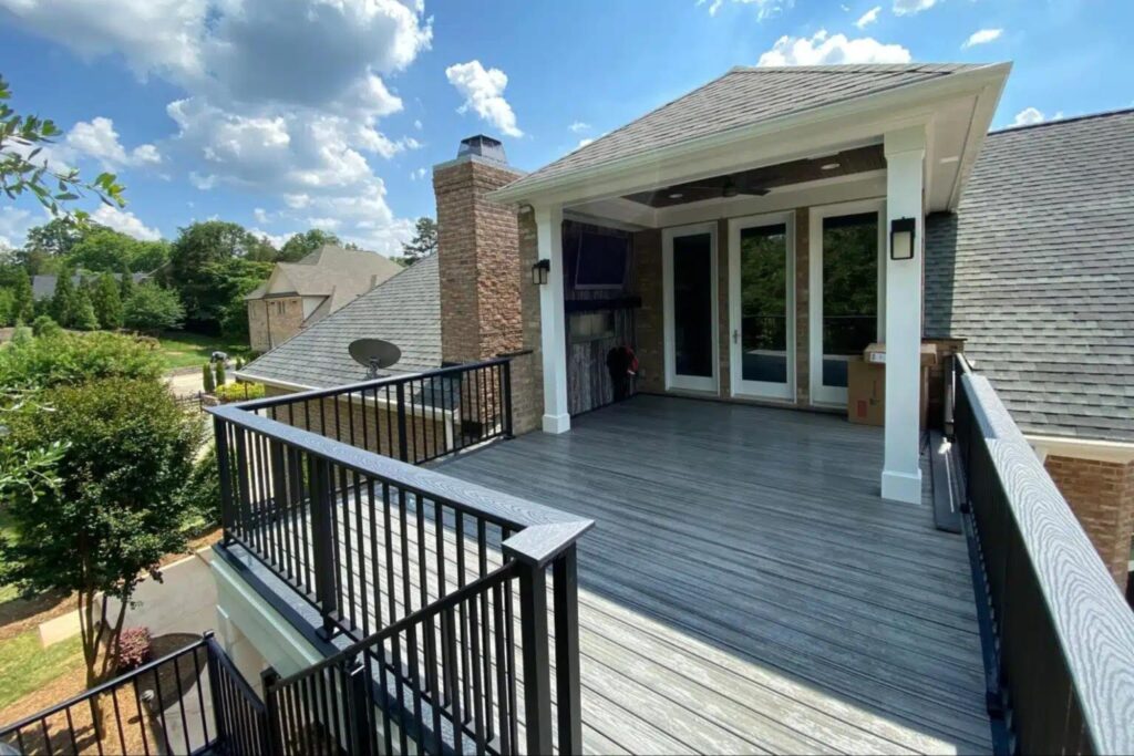 deck upgrade with Carolina Decks