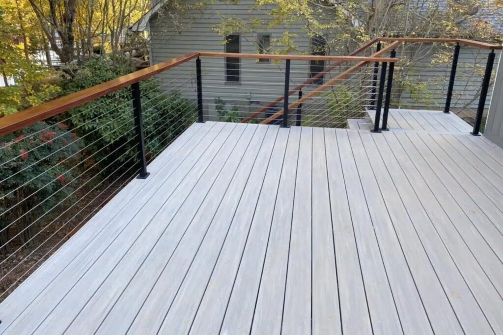 Composite deck resurfacing