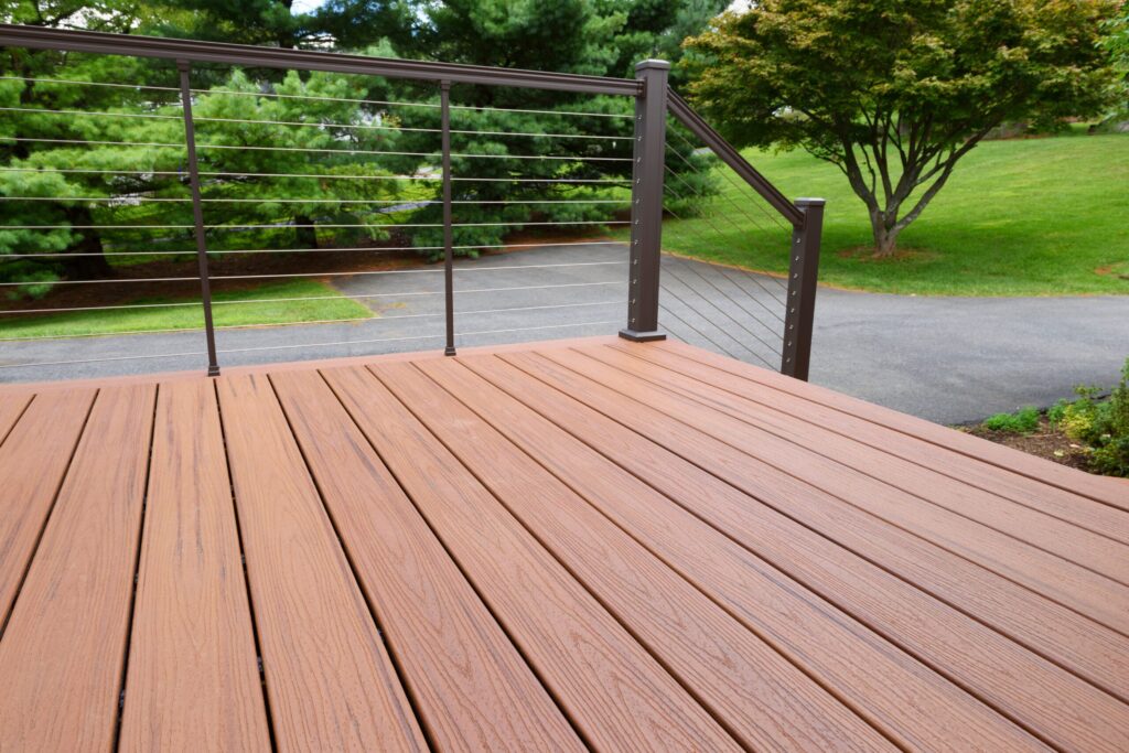 how to clean composite decking