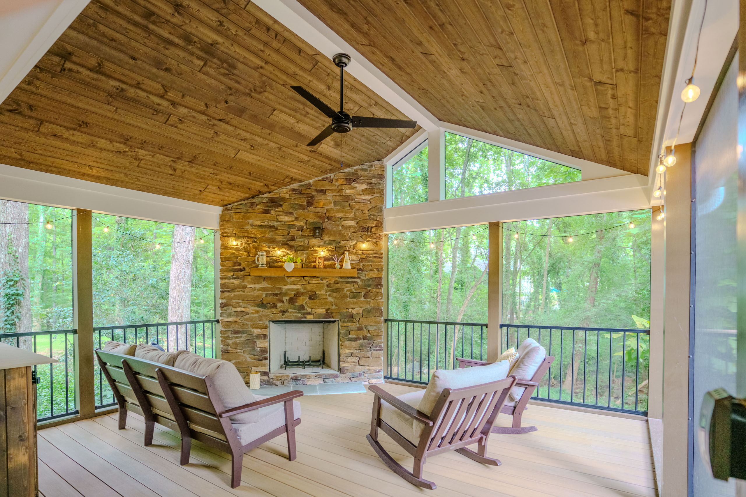Sedgefield Screened In Porch and Deck